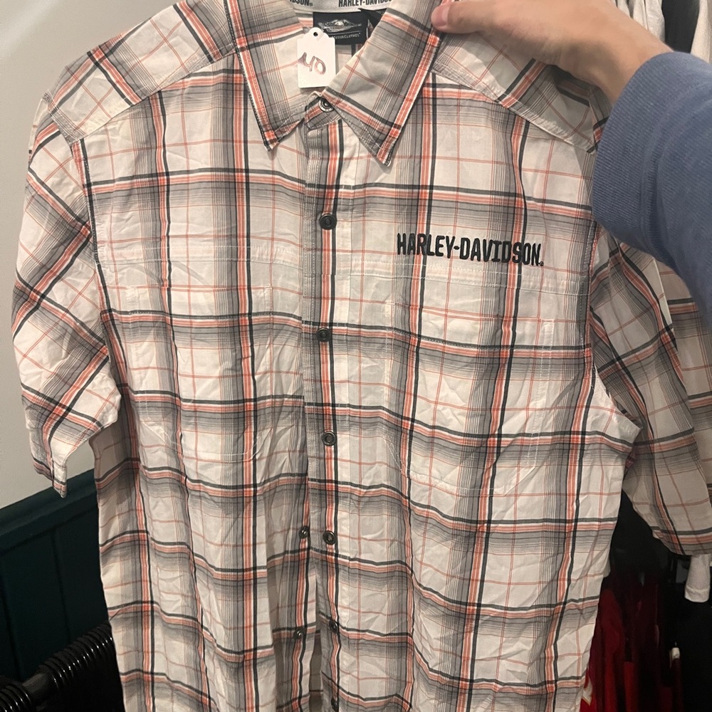 Harley Davidson Vintage Button Down